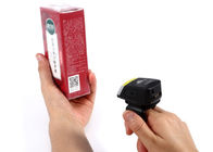 Lecteur de code barres du mini de doigt scanner 2D CMOS Bluetooth de code barres avec le chargeur de batterie