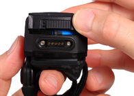 D'anneau de code barres mini Bluetooth batterie portative du lecteur 550mA de code barres du scanner 1D