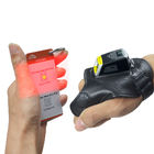 Batterie remplaçable sans fil du scanner 550mAh de Code QR de gant de paume de déclencheur de doigt