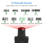 Travail de scanner de code barres de Bluetooth d'agrafe de dos du scanner 1D de téléphone avec le téléphone, lecteur portatif de code barres