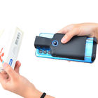 2D travail arrière de scanner de code barres de Bluetooth d'agrafe avec le téléphone, lecteur portatif de code barres avec la fonction 1D 2D QR de Bluetooth