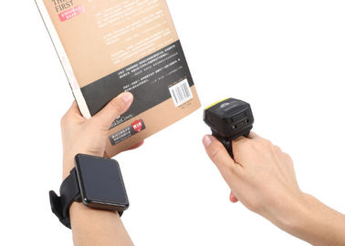 Scanner de code barres de doigt de laser Bluetooth de Portable 2D pour Android/IOS/Windows
