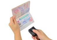 Lecteur de passeport de ROC de PDF417 MRZ, scanner de fond d'identification de passeport