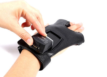 Scanner sans fil rocailleux de code barres de gant du niveau IP65