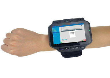 Ordinateur tenu dans la main portatif monté par poignet, scanner portable de code barres d'Android
