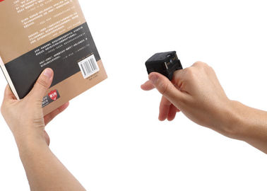 2D scanner portable de code barres d'anneau avec le balayage de contact