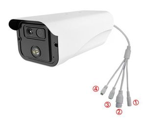 Contrôle d'accès facial de porte d'assistance de la température de thermomètre de la reconnaissance IP65