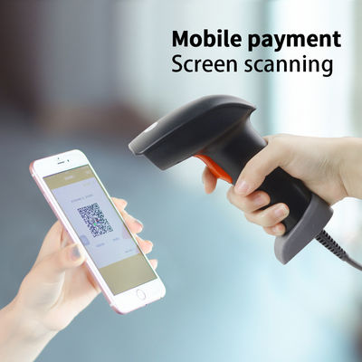 Lecteur tenu dans la main bon marché de scanner de code barres d'USB pour la solution de paiement